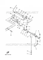 COMMANDE D'ACCELERATEUR pour Yamaha FT9.9 2007