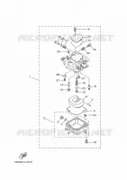 CARBURATEUR pour Yamaha FT9.9 2001