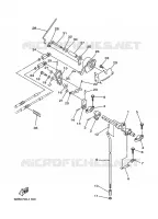 COMMANDE D'ACCELERATEUR pour Yamaha FT9.9 2001