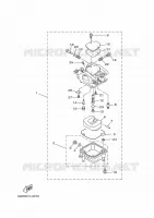 CARBURATEUR pour Yamaha FT9.9 2001