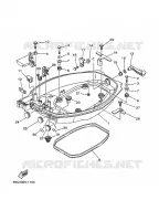 CARENAGE INFERIEUR pour Yamaha FT9.9 2001