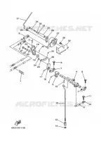 COMMANDE D'ACCELERATEUR pour Yamaha FT9.9 2001