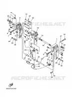 SUPPORT 1 pour Yamaha FT9.9 2001