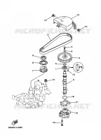 POMPE A HUILE pour Yamaha FT9.9 2000