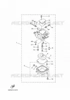 CARBURATEUR pour Yamaha FT9.9 2000