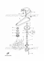 POMPE A HUILE pour Yamaha FT9.9 2016