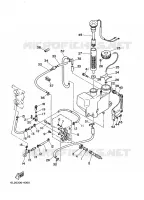 POMPE A HUILE pour Yamaha 20 2003