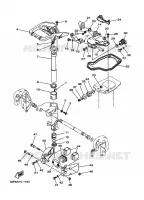 SUPPORT 2 pour Yamaha 25 2002