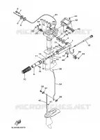 COMMANDE D'ACCELERATEUR pour Yamaha 3 2005