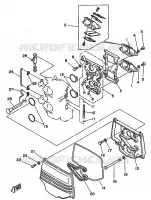 ADMISSION pour Yamaha 25 1998
