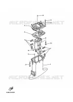 CARTER SUPERIEUR pour Yamaha 30 1999