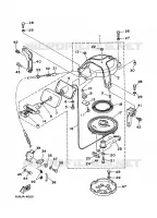 DEMARREUR KICK pour Yamaha 30 1999