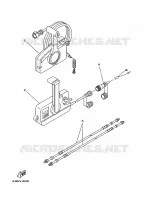 BOITIER DE COMMANDE A DISTANCE pour Yamaha 30 1999