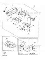 FIXATION BOITIER DE COMMANDE A DISTANCE pour Yamaha 30 1999