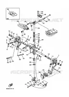 SUPPORT 1 pour Yamaha 30 1999