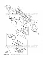 SUPPORT 2 pour Yamaha 30 1999
