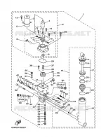 MOTEUR DE SYSTEME D'INCLINAISON pour Yamaha 30 1999
