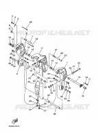 SUPPORT 3 pour Yamaha 30 1999