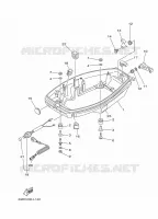 CARENAGE INFERIEUR pour Yamaha E25 2012