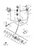 RESERVOIR A ESSENCE pour Yamaha E25 2012