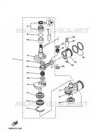 VILEBREQUIN / PISTON pour Yamaha E25 2012