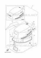 CAPOT SUPERIEUR pour Yamaha F20 2018
