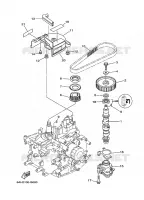 POMPE A HUILE pour Yamaha F20 2018