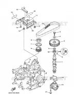 POMPE A HUILE pour Yamaha F20 2018