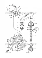 POMPE A HUILE pour Yamaha F20 2018