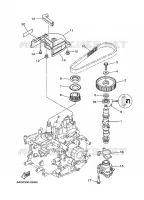 POMPE A HUILE pour Yamaha F20 2017