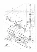 MOTEUR DE SYSTEME D'INCLINAISON pour Yamaha F20 2017