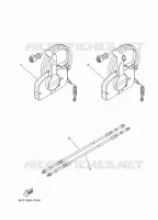 BOITIER DE COMMANDE A DISTANCE pour Yamaha F20 2016