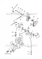 COMMANDE D'ACCELERATEUR 2 pour Yamaha F20 2013