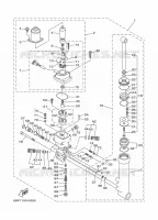 SYSTEME D'INCLINAISON pour Yamaha F20 2015