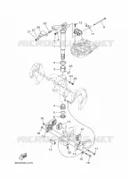 SUPPORT 2 pour Yamaha F20 2013