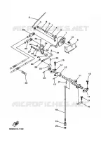 COMMANDE D'ACCELERATEUR pour Yamaha F25 2002
