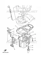 VENTILATEUR D'HUILE pour Yamaha F25 2002