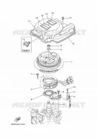 GENERATEUR pour Yamaha F25 2017