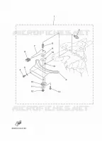 PIECES DE DIRECTION pour Yamaha F25 2015