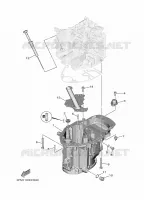 CARTER INFERIEUR pour Yamaha F25 2017
