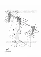 SUPPORT 2 pour Yamaha F25 2017