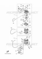 CARBURATEUR pour Yamaha F30 2009