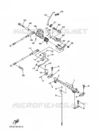 COMMANDE D'ACCELERATEUR pour Yamaha F30 2009