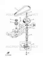 POMPE A HUILE pour Yamaha F30 2009