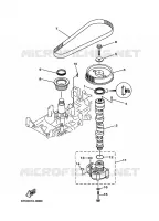 POMPE A HUILE pour Yamaha F30 2001