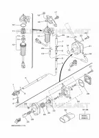 RESERVOIR A ESSENCE pour Yamaha F30 2012