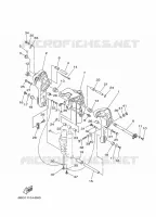 SUPPORT 1 pour Yamaha F30 2012
