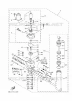 MOTEUR DE SYSTEME D'INCLINAISON pour Yamaha F30 2012