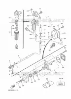 RESERVOIR A ESSENCE pour Yamaha F30 2012