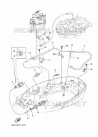 CARENAGE INFERIEUR 2 pour Yamaha F30 2012